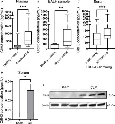 <mark class="highlighted">Citrullinated Histone H3</mark> Mediates Sepsis-Induced Lung Injury Through Activating Caspase-1 Dependent Inflammasome Pathway
